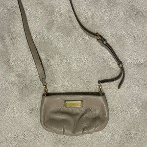 Marc by Marc Jacobs Grey Leather Crossbody Bag